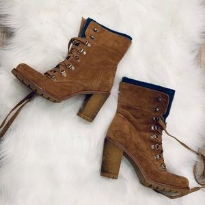 UGG Lace Up Platform Bootie